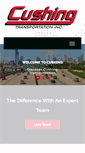 Mobile Screenshot of cushingtrans.com